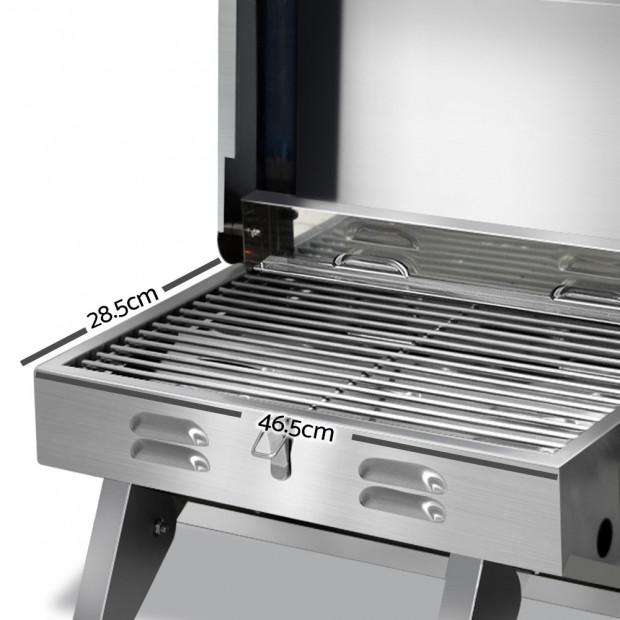 Grillz Portable Gas BBQ Grill Heater