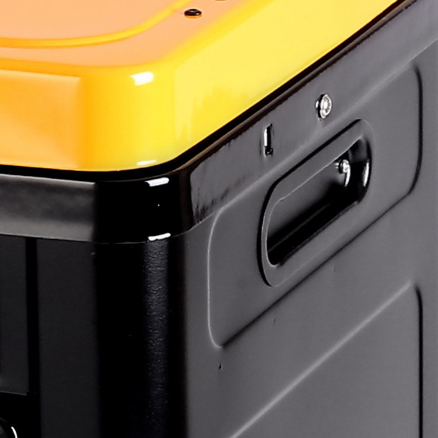 Portable Gas Oven and Stove Black and Yellow Image 9