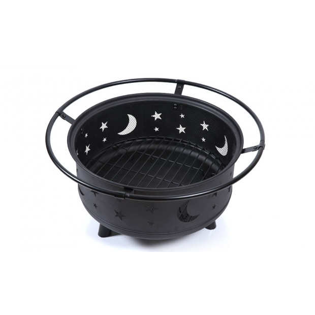 New Outdoor Fire Pit Bbq Portable Camping Heater Patio Garden Grill Image 2