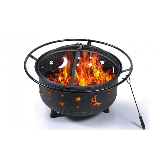 New Outdoor Fire Pit Bbq Portable Camping Heater Patio Garden Grill