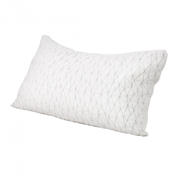Bedding Set of 2 Rayon Single Memory Foam Pillow