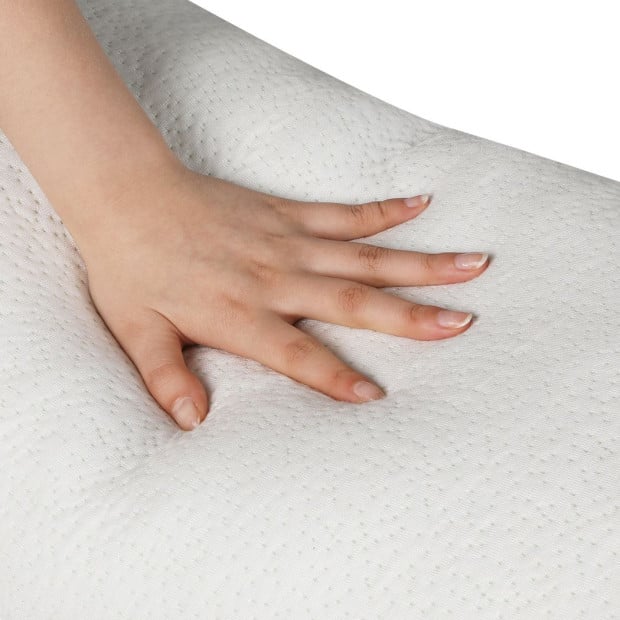 Body Pillow Support Cushion Sleeping Memory Foam Bamboo Fabric Cover Image 5