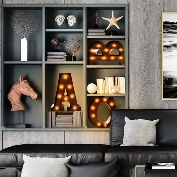 Alphabet Led Letter Lights V Image 2