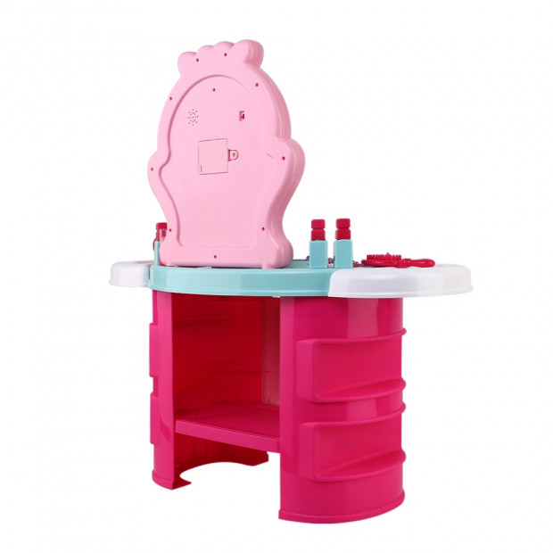 Kids Makeup Desk Play Set - Pink Image 5