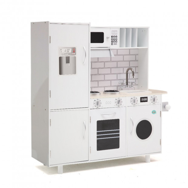 Keezi Wooden Kitchen Pretend Play Set Style A Image 1