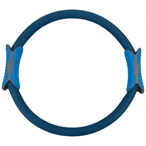 Powertrain Pilates Ring Band Yoga Home Workout Exercise Band - Blue Image 2