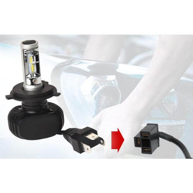 Cosmoblaze H4 180w 18000lm Seoul Csp Chips Led Headlight Kit Elinz Image 4