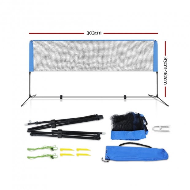 Portable Sports Net Stand Badminton Volleyball Tennis Soccer Image 3