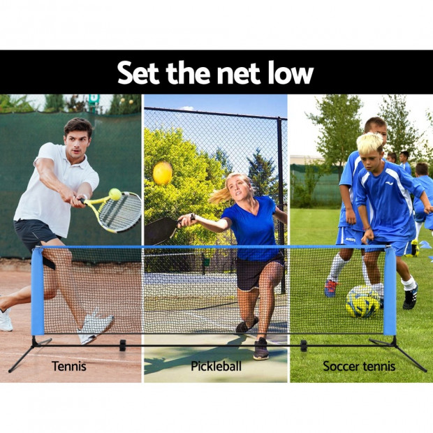 Portable Sports Net Stand Badminton Volleyball Tennis Soccer Image 5