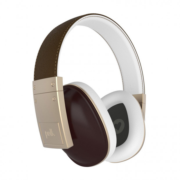 POLK Buckle AM5119-A Over-Ear Headphones - Brown