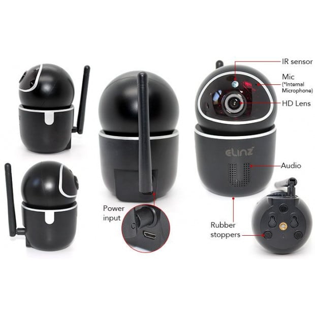 Wifi Ip Security Camera Smart Auto Tracking Hd Wireless Pan Tilt Cctv Image 5