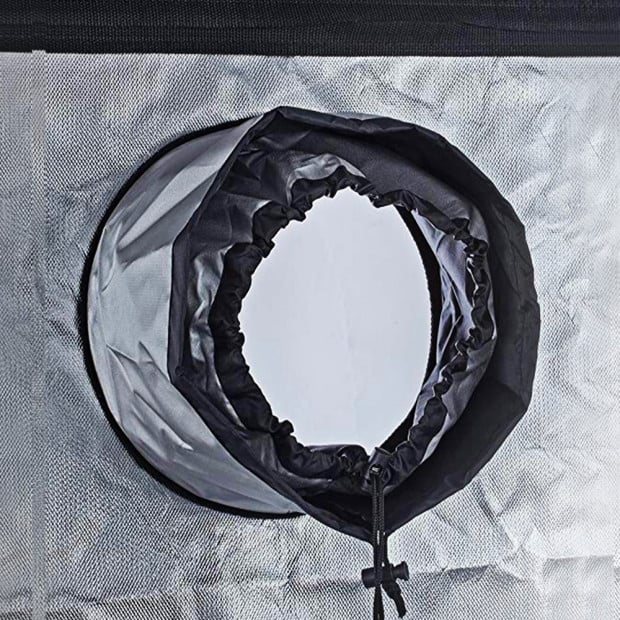 Hydroponics Grow Tent With Aluminum Oxford Cloth - 300x150 Image 2