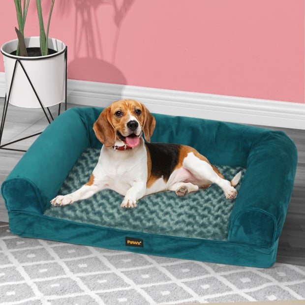 Pet Bed Sofa Dog Soft Warm Mattress Cushion Pillow Mat Plush Medium Image 7