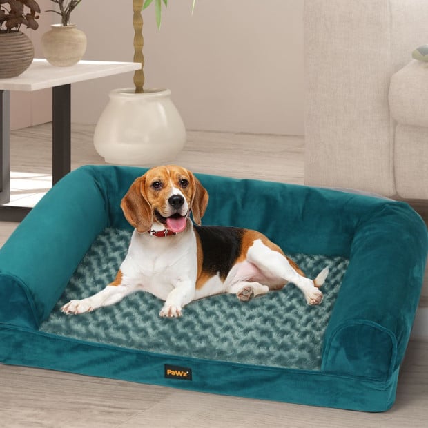 Pet Bed Sofa Dog Soft Warm Mattress Cushion Pillow Mat Plush Medium Image 8