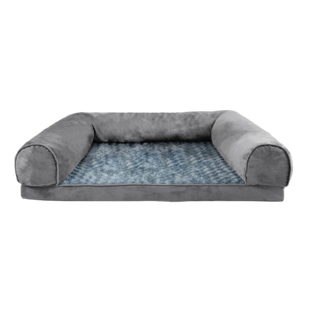 Pet Dog Bed Sofa Cover Soft Warm Plush Velvet M Image 2