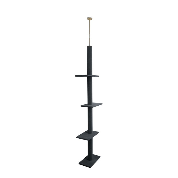 Cat Tree Scratching Post Scratcher Tower Condo House Ceiling High Image 2