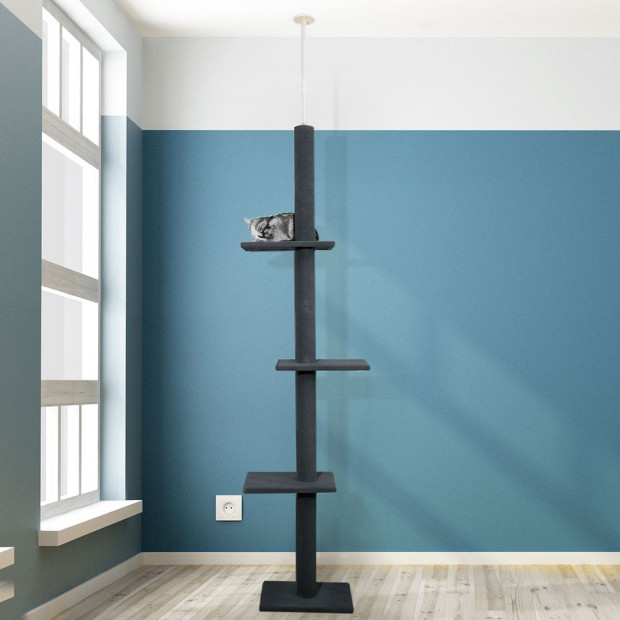 Cat Tree Scratching Post Scratcher Tower Condo House Ceiling High Image 7