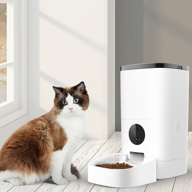 Auto Feeder Pet Automatic Camera Cat Dog HD Wifi App Food Dispenser Image 7