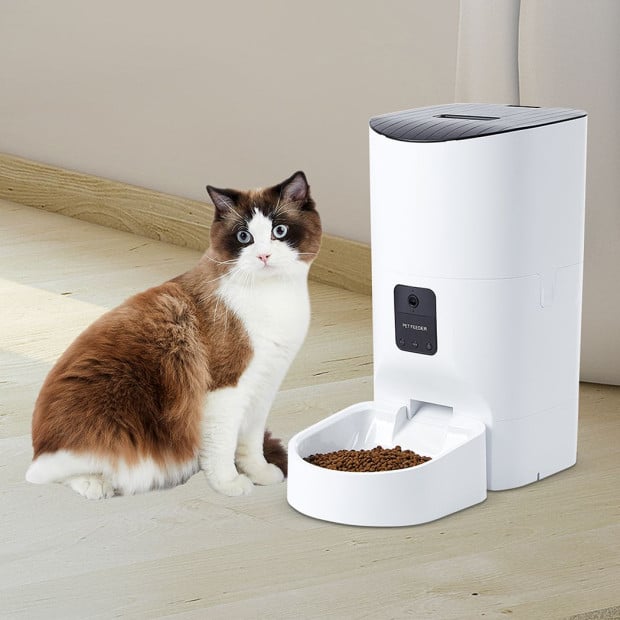 Auto Feeder Pet Automatic Camera Cat Dog HD Wifi App Food Dispenser Image 8