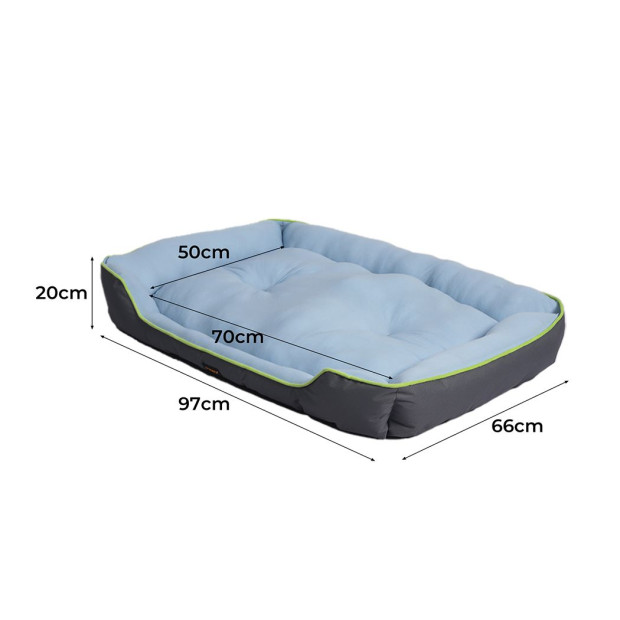 Pet Cooling Bed Sofa Mat Bolster Insect Prevention Summer Large Image 3