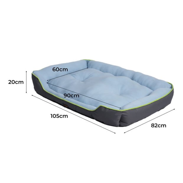 Pet Cooling Bed Sofa Mat Bolster Insect Prevention Summer XL Image 3