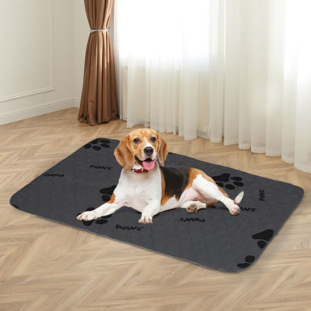 4x Washable Dog Puppy Training Pad Pee Reusable Cushion XL Grey Image 7