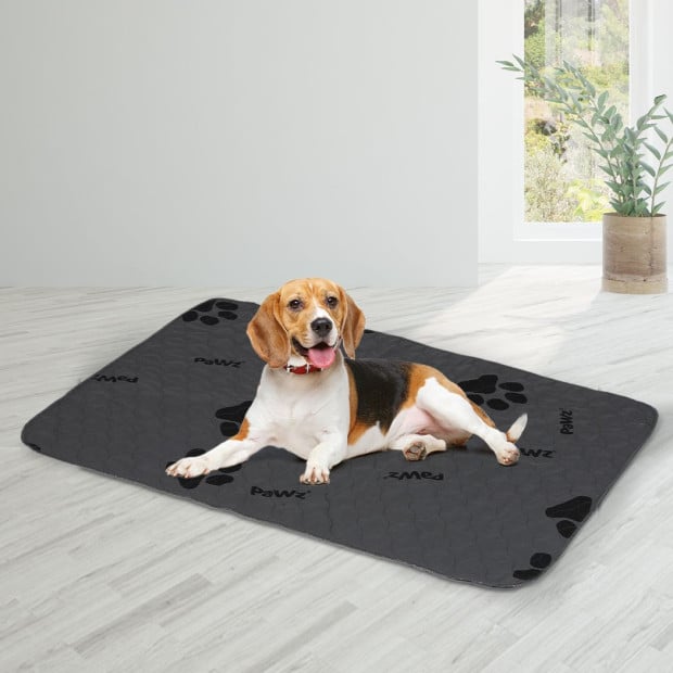 4x Washable Dog Puppy Training Pad Pee Reusable Cushion XL Grey Image 8
