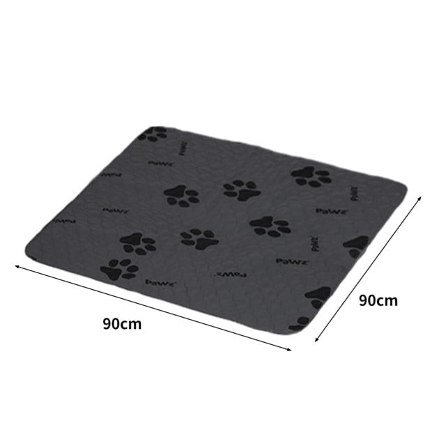 4x Washable Dog Puppy Training Pad Pee Puppy Reusable Cushion XXL Grey Image 2