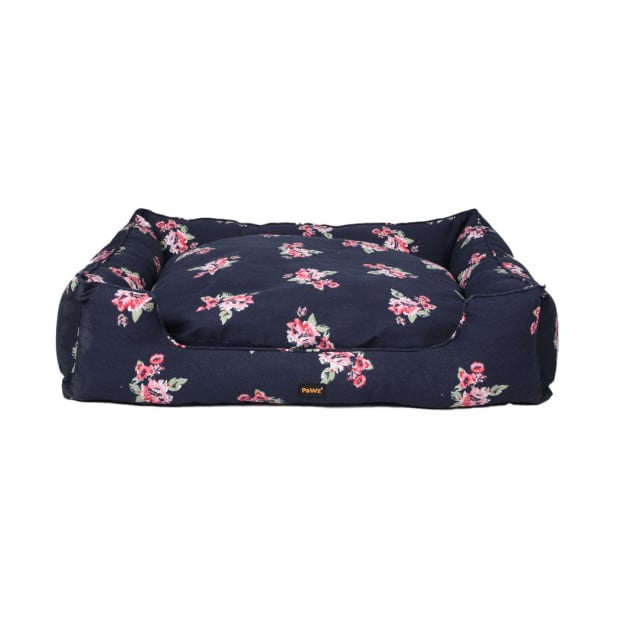 Dog Calming Bed Pet Washable Cover Double-Sided Cushion Navy XXL Image 2