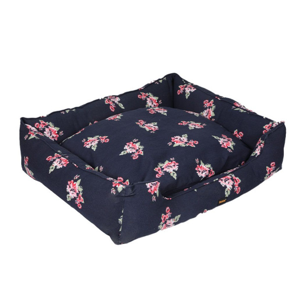 Dog Calming Bed Pet Washable Cover Double-Sided Cushion Navy XXL