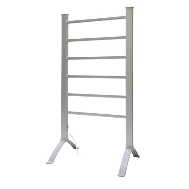 Pronti Heated Towel Rack Holder 100W - Silver Image 4