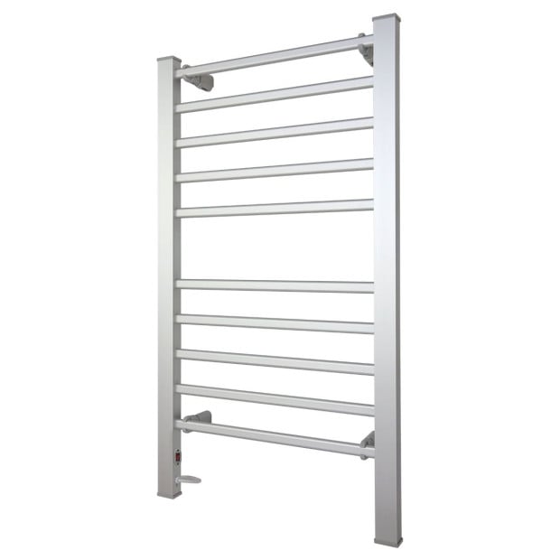 Pronti Heated Towel Rack Electric Rails Warmer 160 Watt- Silver Image 2
