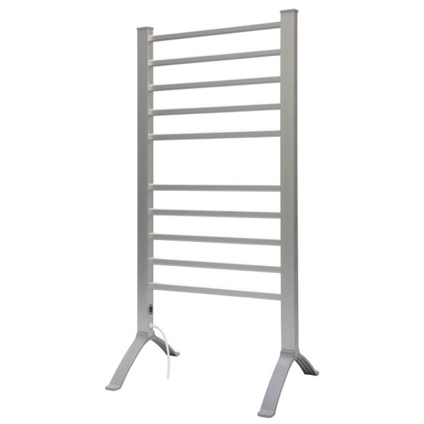 Pronti Heated Towel Rack Electric Rails Warmer 160 Watt- Silver Image 3