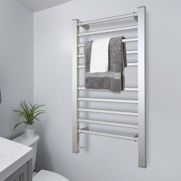 Pronti Heated Towel Rack Electric Towel Rails 160Watt with Timer Image 5