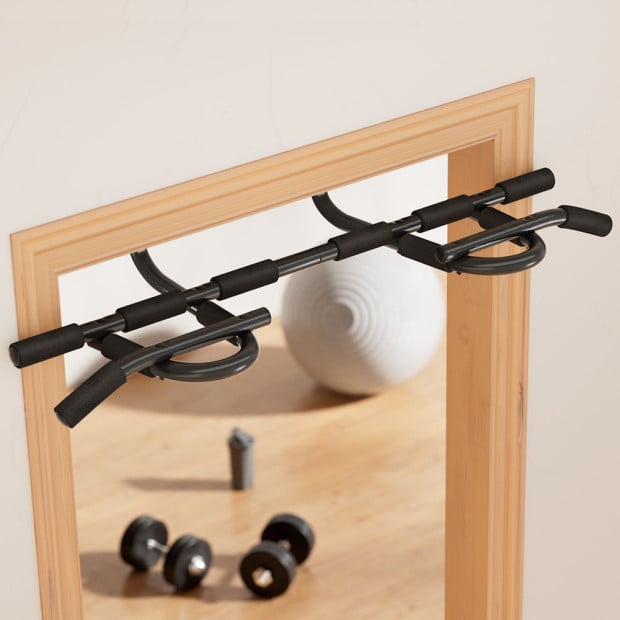 Pull Up Bar 104cm Doorway Chin Up Horizontal Bar Gym Image 4