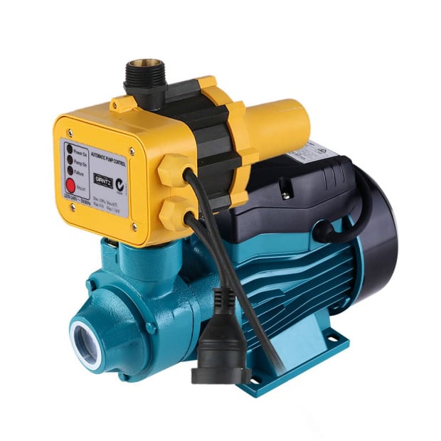 Auto Peripheral Water Pump Clean Electric Garden Rain Tank QB60 Yellow