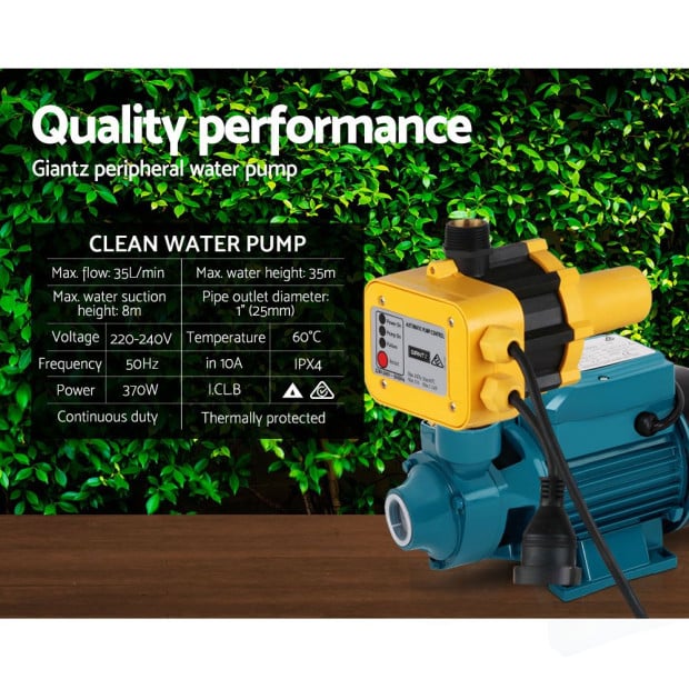 Peripheral Pump Auto Controller Clean Water Garden Rain Irrigation Image 6