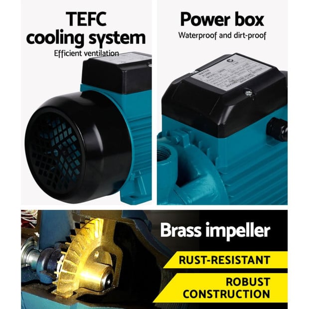 Peripheral Pump Clean Water Garden Boiler Car Wash Irrigation QB80 Image 5