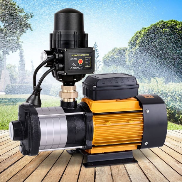 Multi Stage Water Pump Pressure Rain Tank Garden Irrigation 2000W Image 8