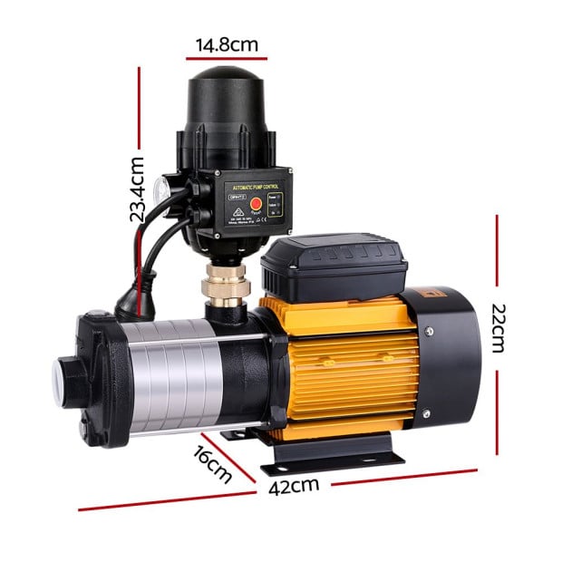 Multi Stage 2500W Water Pump Pressure Rain Tank Farm House Irrigation Image 2