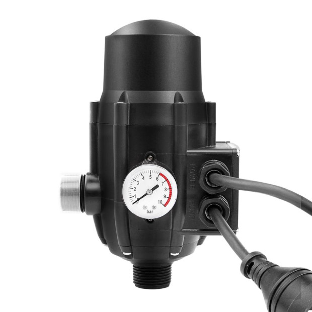 Adjustable Automatic Electronic Water Pump Controller Black