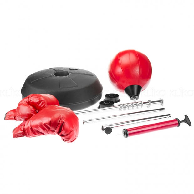 Free Standing Boxing Speed Ball Gloves Set Image 2