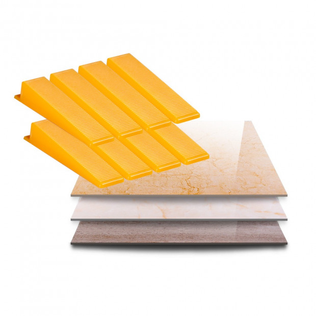 Tile Leveling Tool Wedge 200pcs Image 1