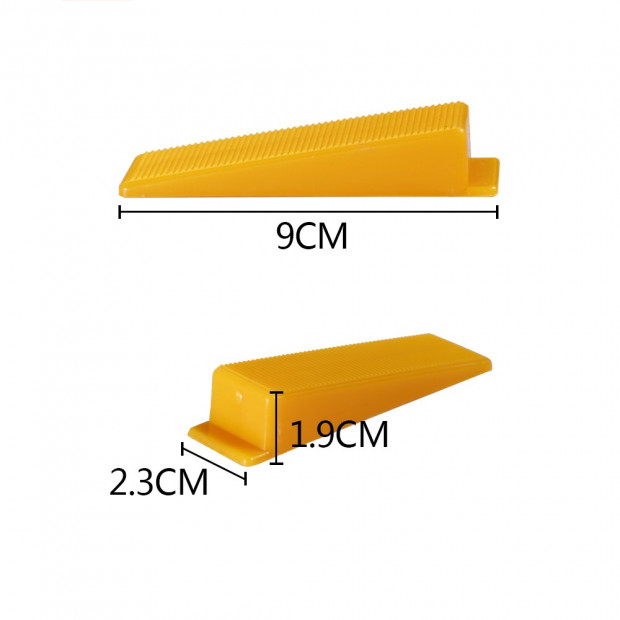 Tile Leveling Tool Wedge 200pcs Image 1