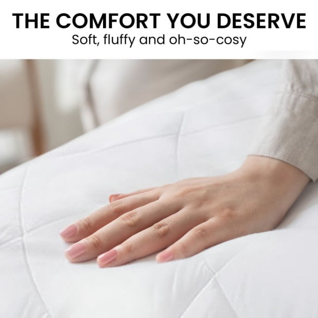Laura Hill 500GSM Microfibre Bamboo Quilt Comforter Doona Image 7