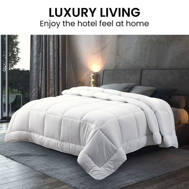 Laura Hill 700GSM Duck Down Feather Quilt Duvet Doona Image 7