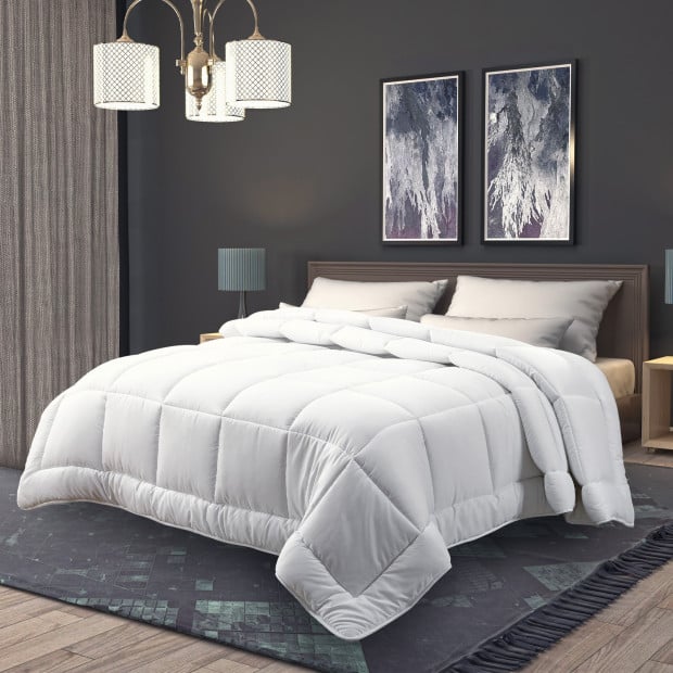 Laura Hill 800GSM Goose Down Feather Comforter Doona Image 13