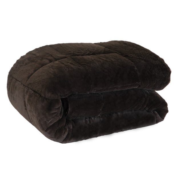 Laura Hill 500GSM Faux Mink Quilt Comforter Doona Image 11