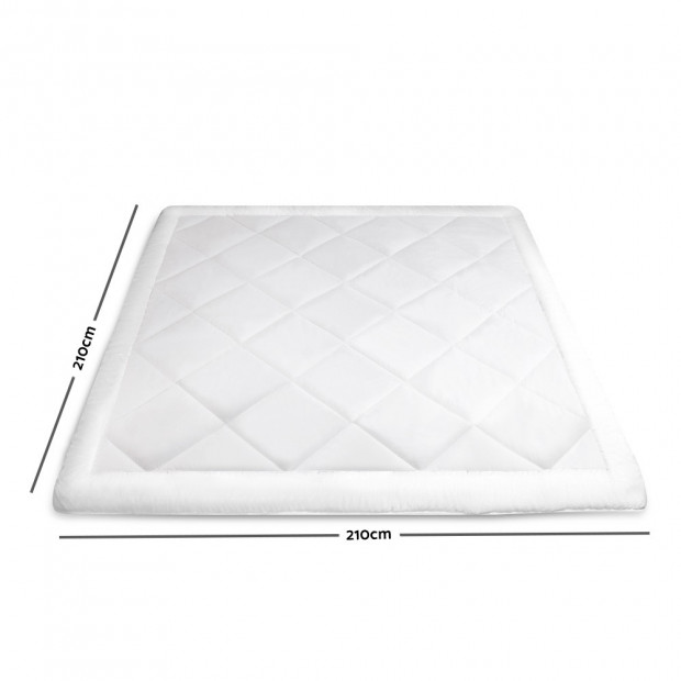 Giselle Bedding Queen Size 700GSM Bamboo Microfibre Quilt Image 1