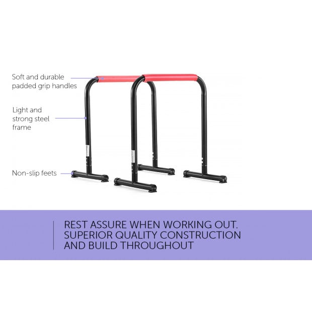 Powertrain Dip Bar Stand Home Gym Image 5